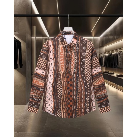 Louis Vuitton P. Harrell Williams x Nigo collaboration: 2000s streetwear-inspired long-sleeved shirt